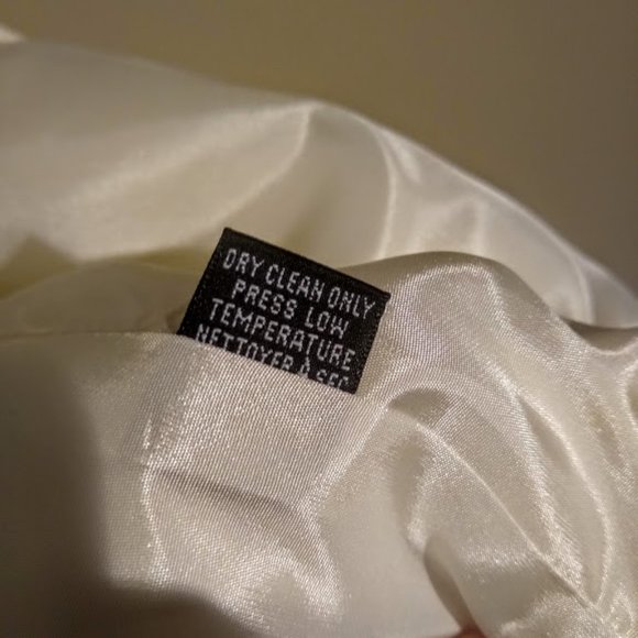 Linda Allard Ellen Tracy Ivory Open Front Blazer - Picture 8 of 10